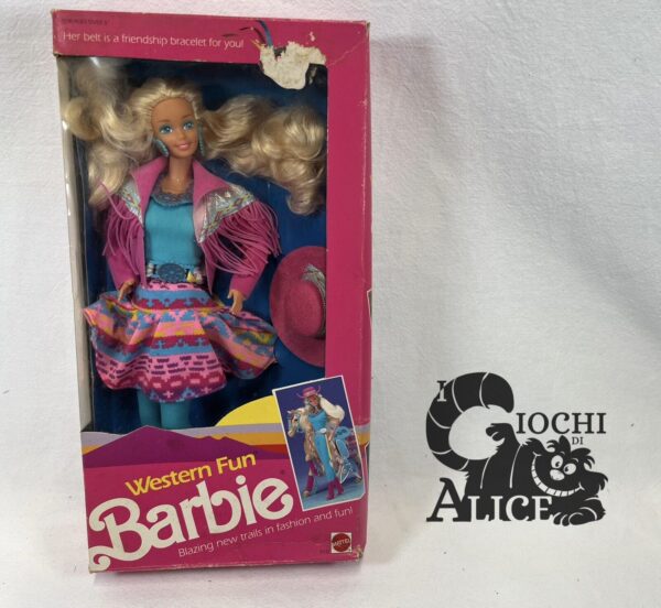 Mattel Barbie Vintage - Western Fun Barbie NRFB