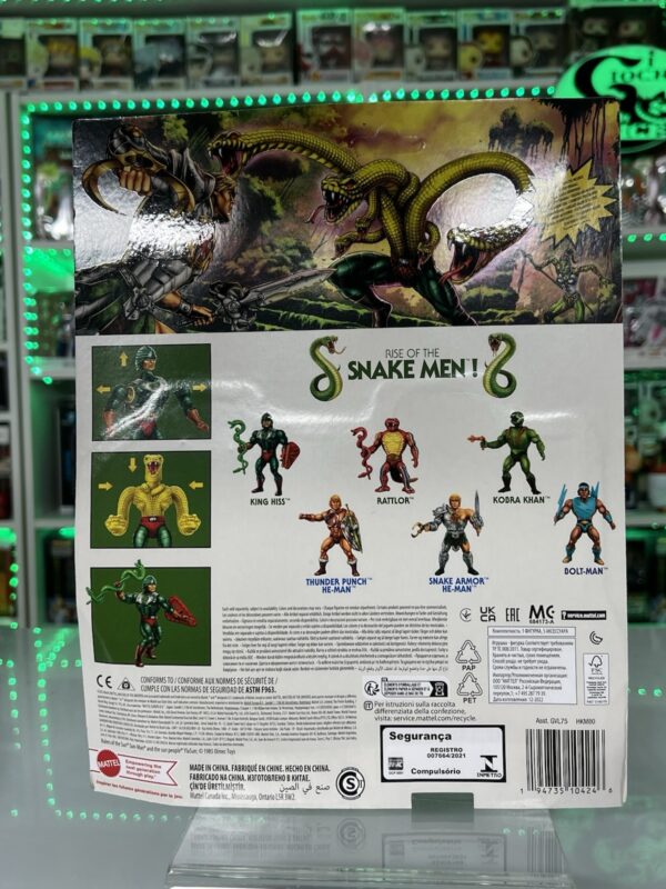 Mattel Masters of the universe origins King Hiss - immagine 5