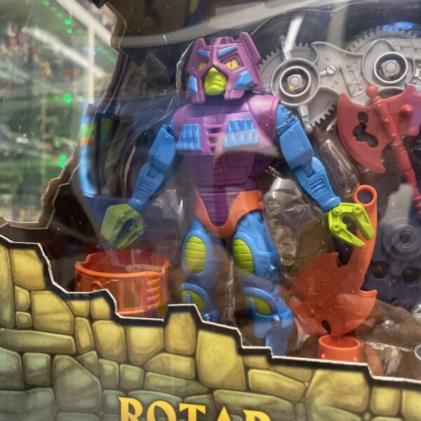 Mattel ROTAR & TWISTOID Super 7 MOTUC Masters of the Universe Classic NUOVO - immagine 5