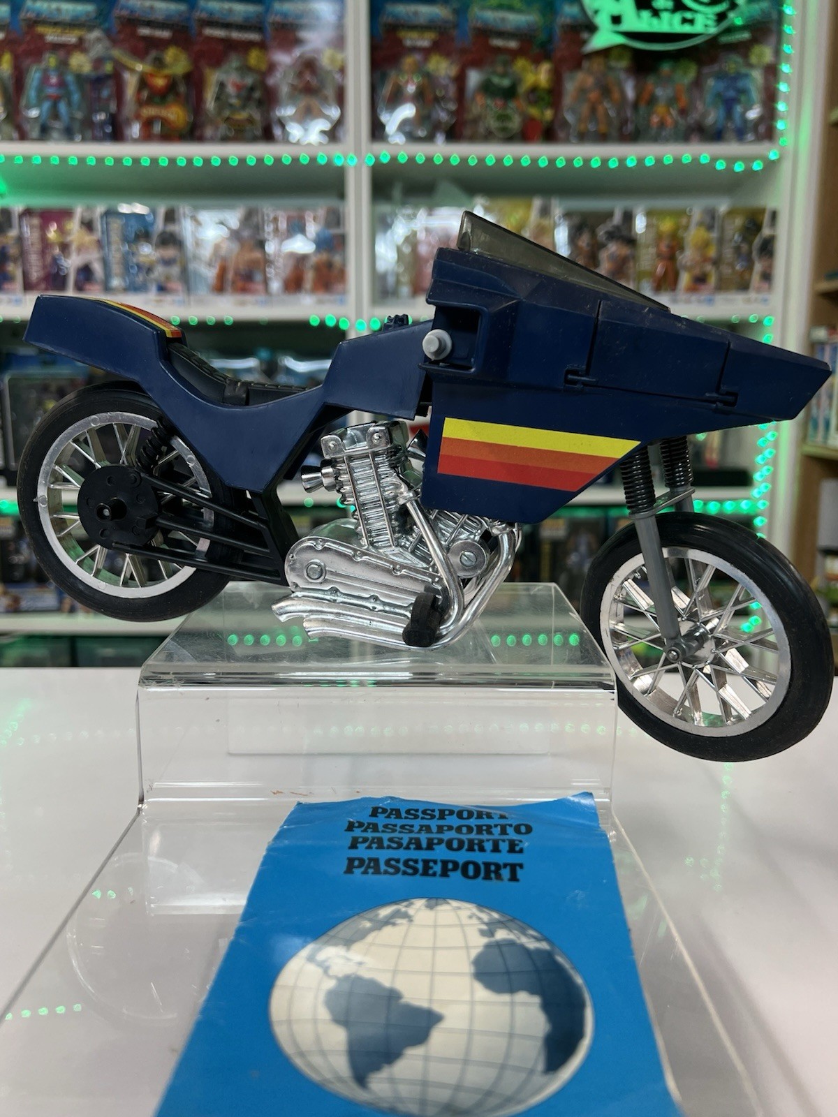 Mattel Serie Big Jim - Veicolo - Motorrad Moto Commando - immagine 11