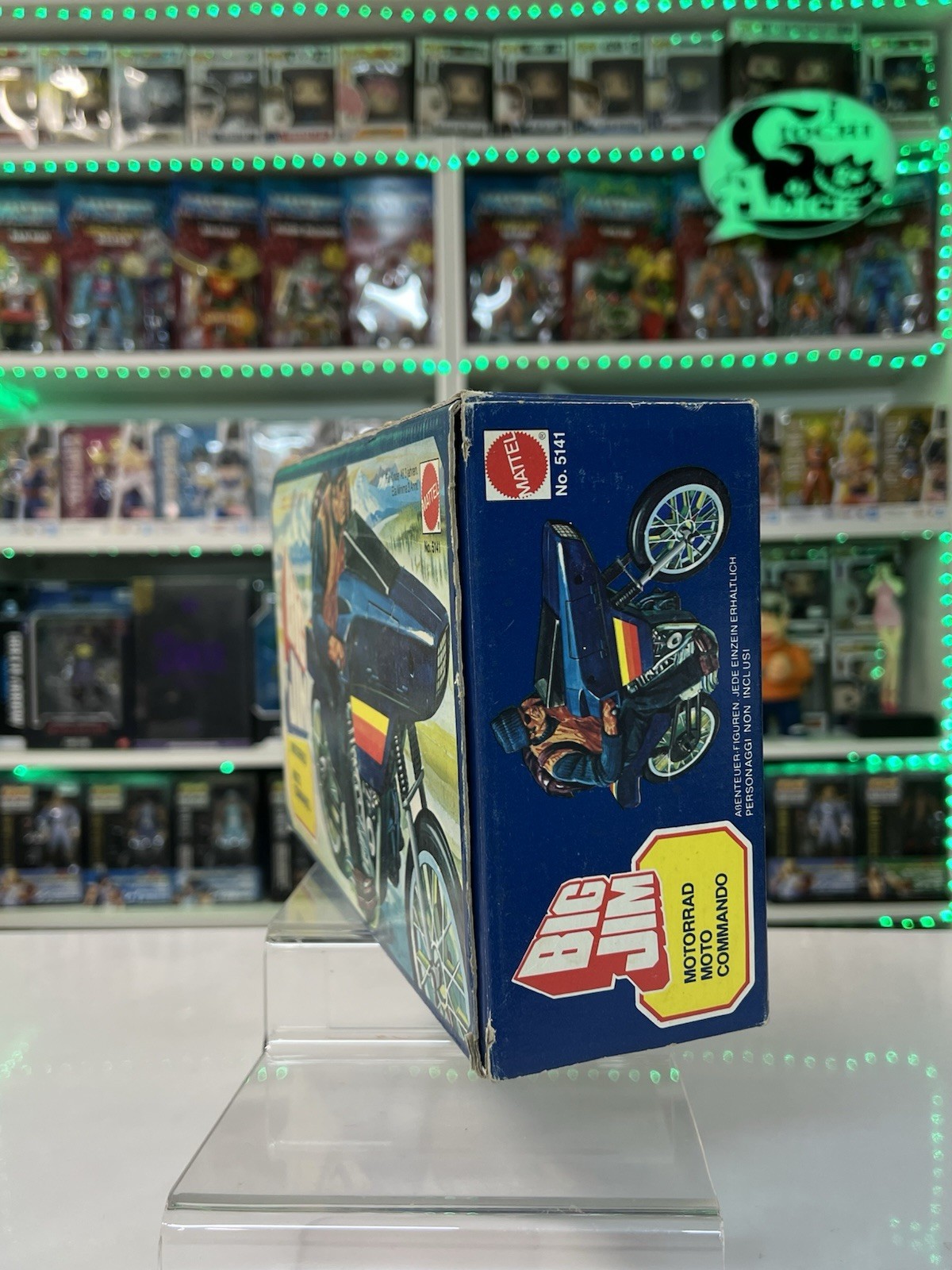 Mattel Serie Big Jim - Veicolo - Motorrad Moto Commando - immagine 3