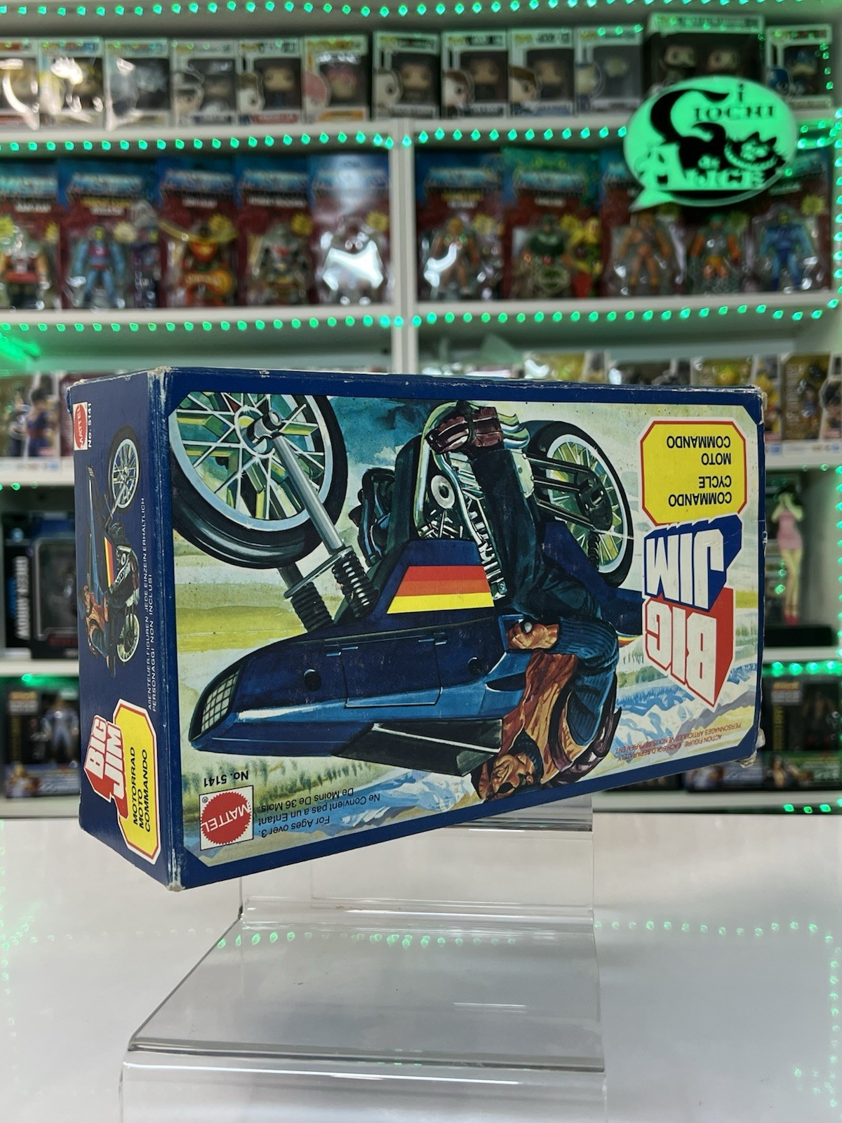 Mattel Serie Big Jim - Veicolo - Motorrad Moto Commando - immagine 4