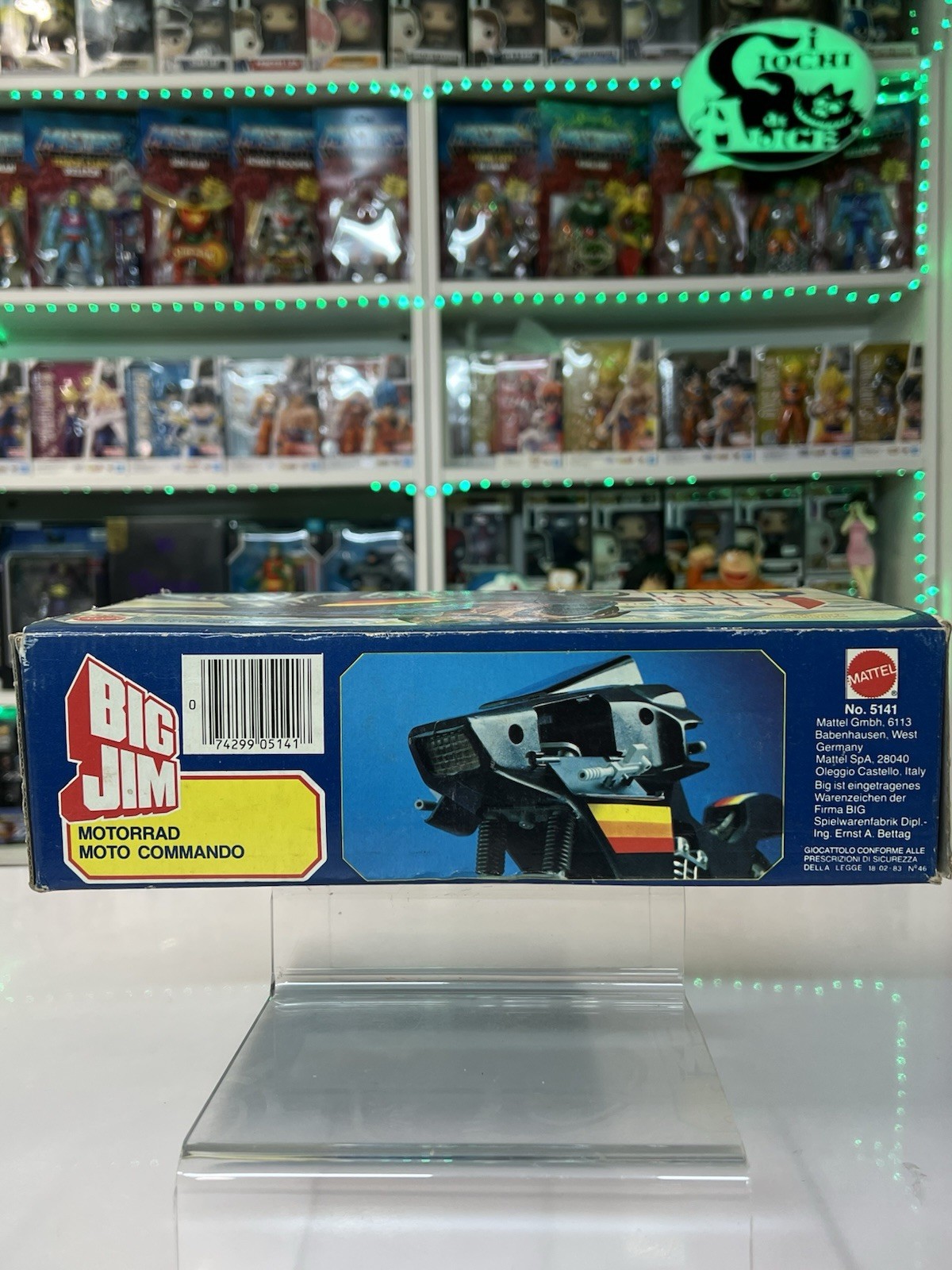 Mattel Serie Big Jim - Veicolo - Motorrad Moto Commando - immagine 5