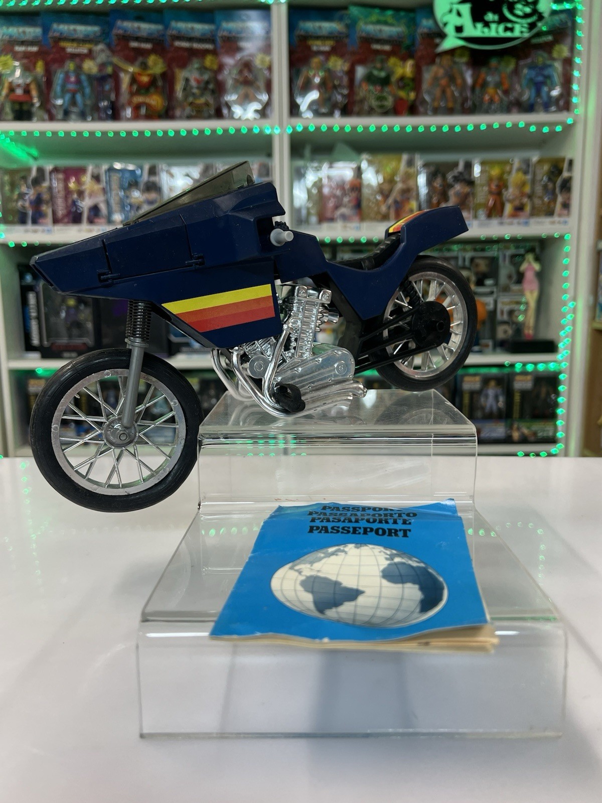 Mattel Serie Big Jim - Veicolo - Motorrad Moto Commando - immagine 7