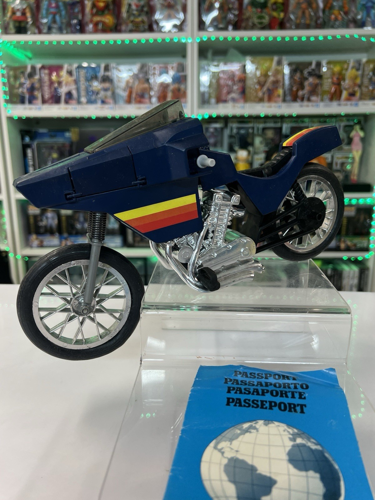 Mattel Serie Big Jim - Veicolo - Motorrad Moto Commando - immagine 9