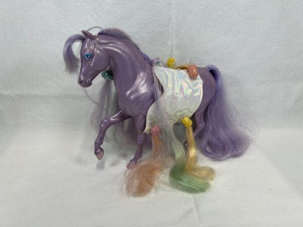 Mattel Vintage Lady Lovely Locks  Silkymane Cavallo + 7 Ciuffi - immagine 3
