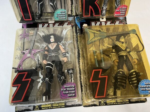 McFarlane Toys Set Completo Kiss Ultra Action Figures - immagine 4