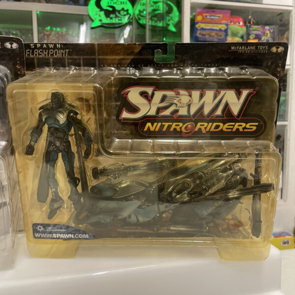 McFarlane Toys Spawn NITRORIDERS Serie Completa  4 Pz. Action Figure  2000 - immagine 6