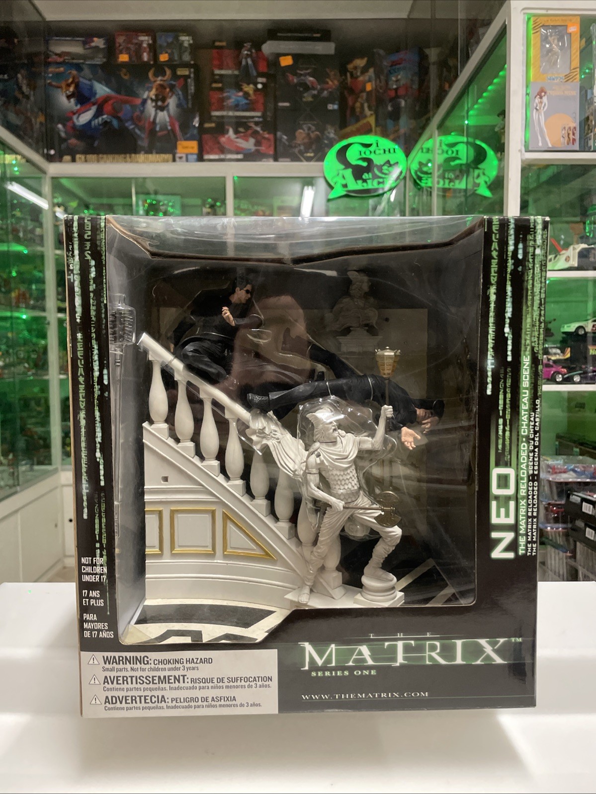 Mcfarlane Toys - The Matrix Reload - Series One - Deluxe Boxed Set- Nuovo