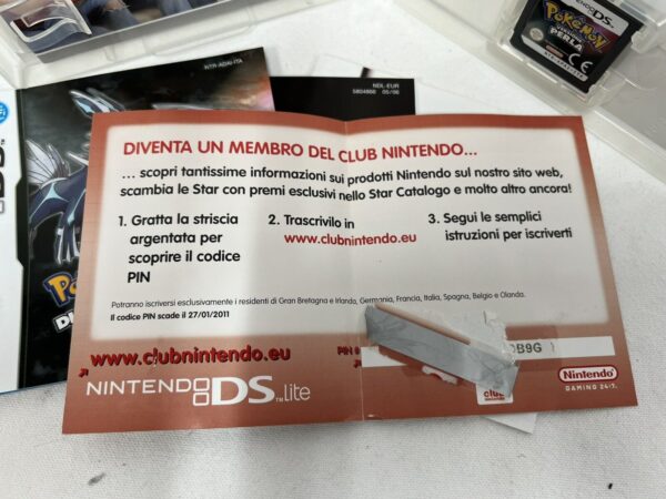 NINTENDO DS 2DS 3DS Pokemon Versione Perla Pal Ita - immagine 8