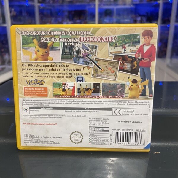 Nintendo 3ds POKEMON DETECTIVE PIKACHU PAL ita - immagine 3