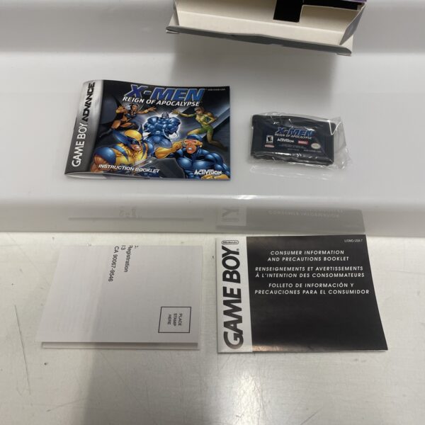 Nintendo Game Boy Advance - X-MEN Reign of Apocalypse - Usa Ver. SEALED - immagine 7