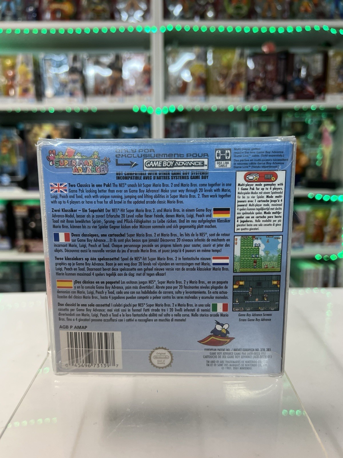 Nintendo Gioco Game Boy Advance - Super Mario Advance Super Mario Bros 2 & Bros - immagine 4