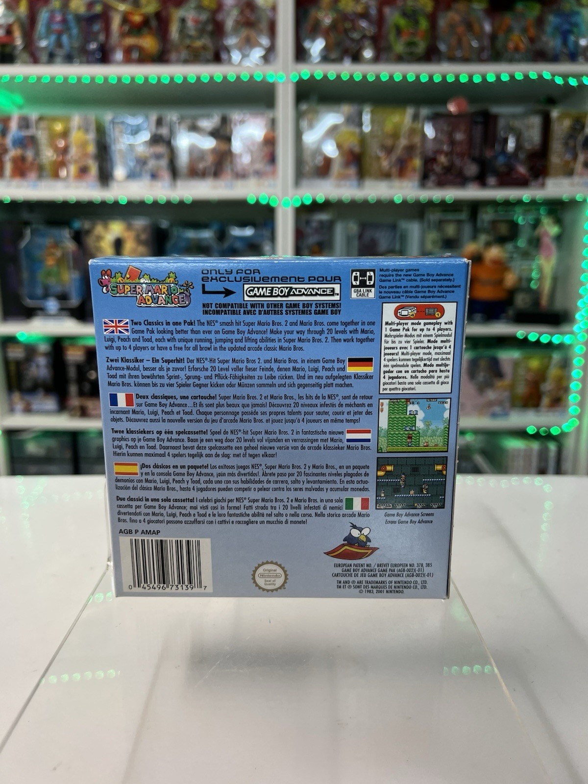 Nintendo Gioco Game Boy Advance - Super Mario Advance Super Mario Bros 2 & Bros - immagine 8