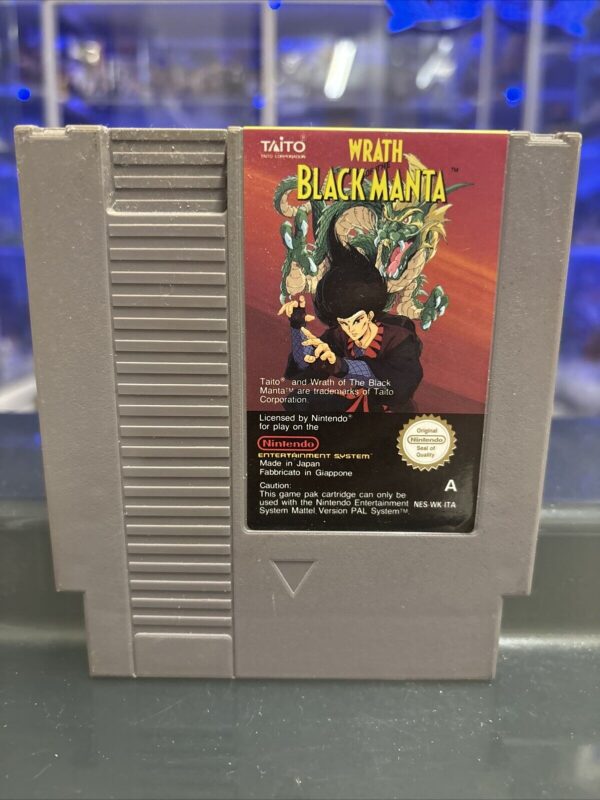 Nintendo NES Wrath of the Black Manta Nintendo Pal A ONLY CART