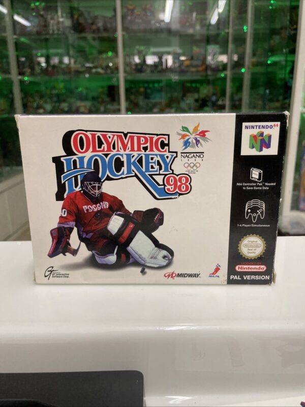 Nintendo - OLYMPIC HOCKEY 98  - Nintendo 64 N64 - PAL Euro - immagine 4