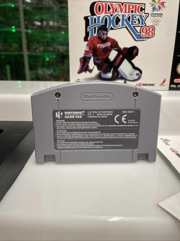 Nintendo - OLYMPIC HOCKEY 98  - Nintendo 64 N64 - PAL Euro - immagine 6
