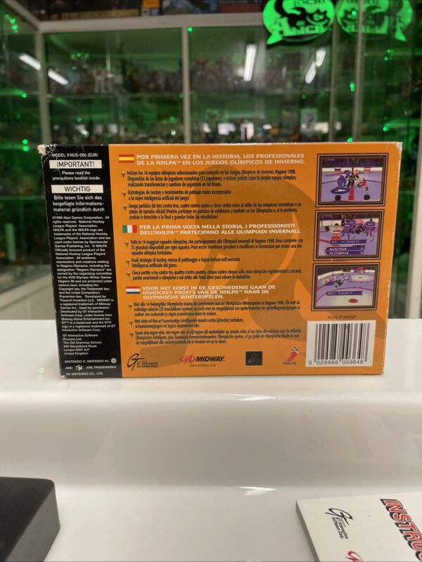 Nintendo - OLYMPIC HOCKEY 98  - Nintendo 64 N64 - PAL Euro - immagine 9