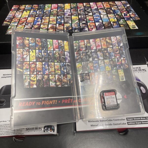 Nintendo SWITCH - Super Smash Bros. Ultimate - Limited Edition COMPLETO - immagine 9