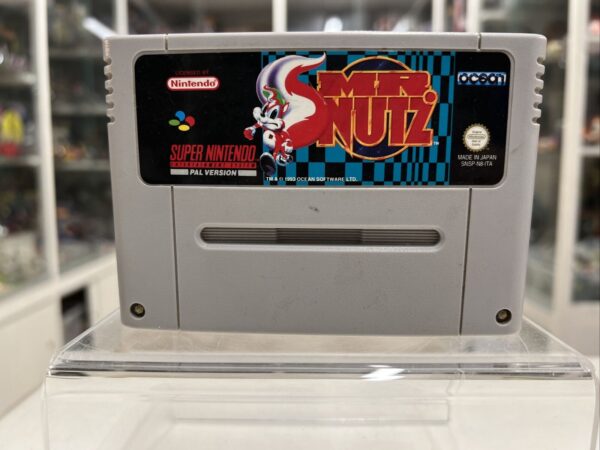 Nintendo Snes - Videogioco - Mr. Nutz - Pal
