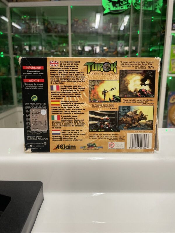 Nintendo - TUROK Dinosaur Hunter  - Nintendo 64 N64 - PAL - immagine 7