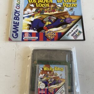 Nintendo WACKY RACES Game Boy Color CGB - AW9P - EUR