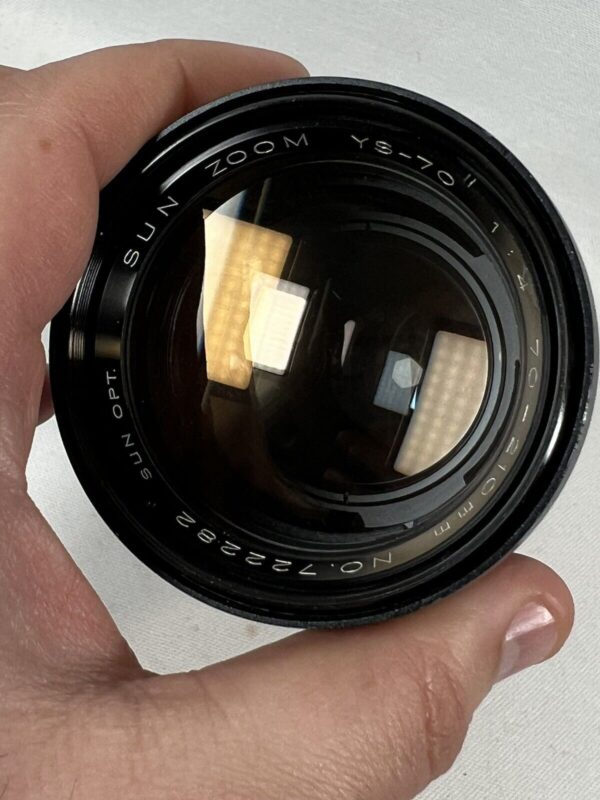 Obiettivo Zoom Sun YS-70 1:4 70-210mm + filtro canon skylight - immagine 6
