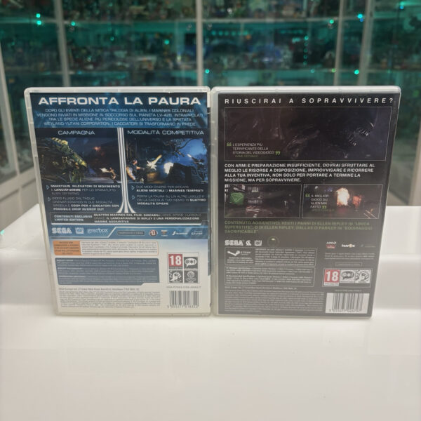 PC Aliens Colonial Marines + Alien Isolation PAL ita LOTTO - immagine 3