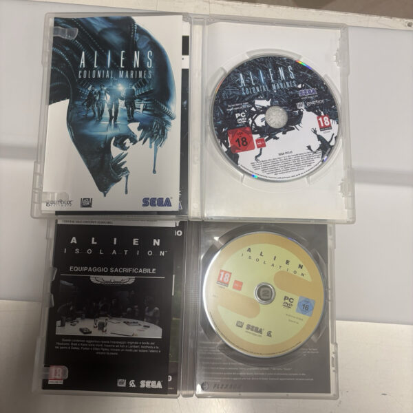 PC Aliens Colonial Marines + Alien Isolation PAL ita LOTTO - immagine 5