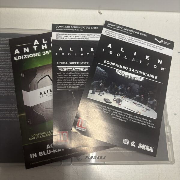 PC Aliens Colonial Marines + Alien Isolation PAL ita LOTTO - immagine 10