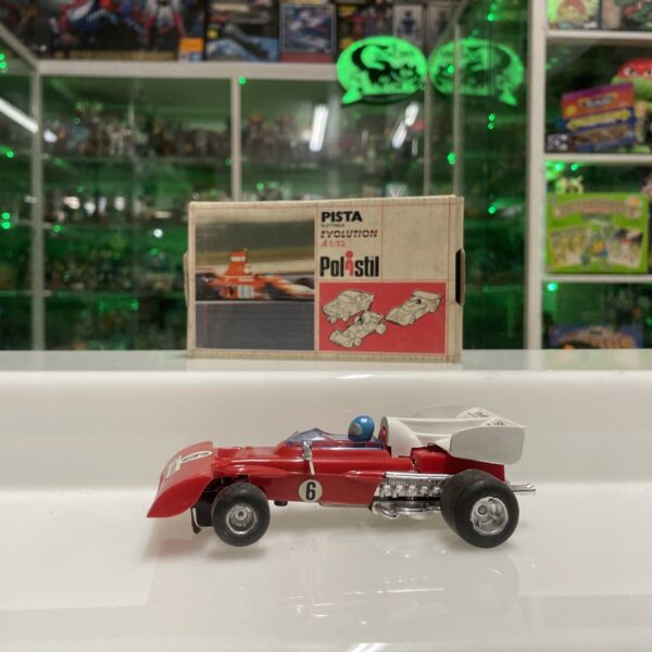 POLISTIL POLICAR Ferrari 312 B  SLOT CAR PISTA ELETTRICA 1/32
