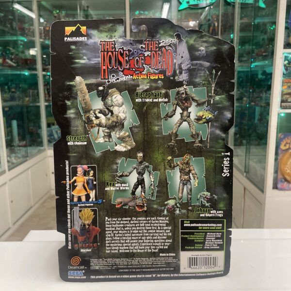 Palisades THE HOUSE OF THE DEAD - Johnny Strenght Ken Hierophant-  ACTION FIGURE - immagine 4
