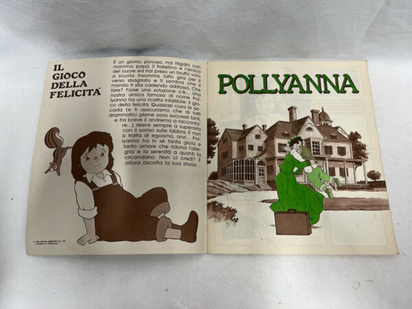 Panini Album Figurine Vintage Pollyanna Poche Figurine Presenti - immagine 6