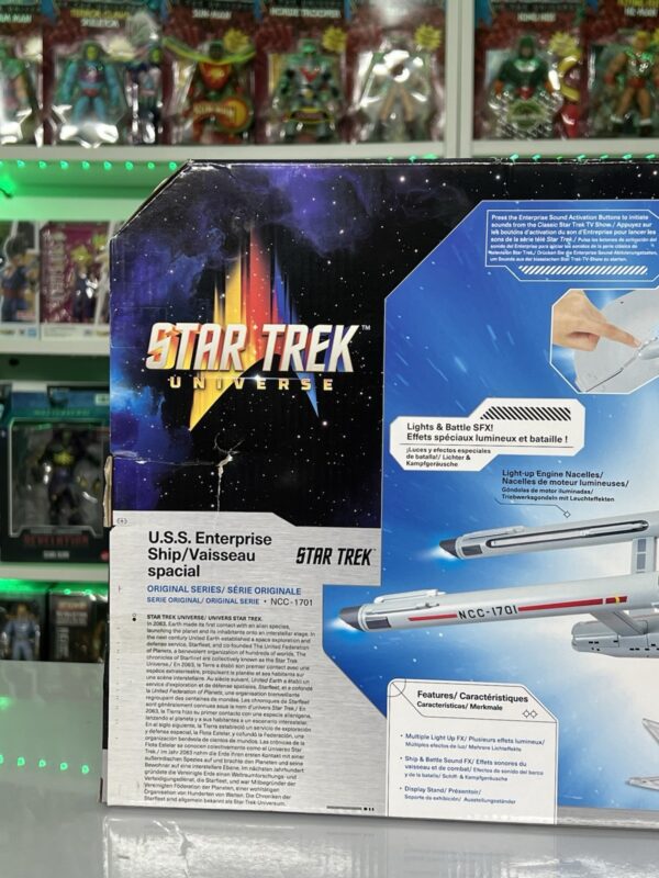Playmates - Star Trek Universe - USS Enterprise Ship Vaisseu Spacial - immagine 3