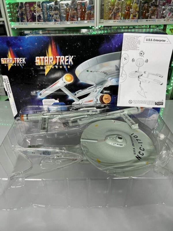 Playmates - Star Trek Universe - USS Enterprise Ship Vaisseu Spacial - immagine 8