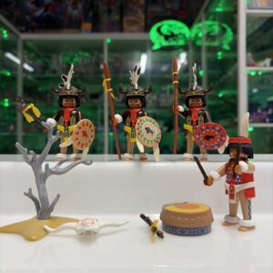 Playmobil WESTERN - 3732 - Danzatori del bufalo Vintage '90 Completa Perfetta