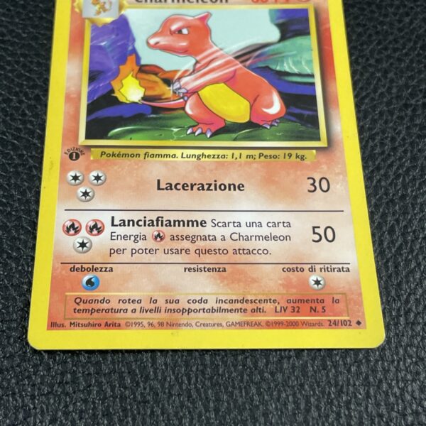 Pokemon Nintendo - Charmeleon - Set Base Prima Ed. EX - tcg - immagine 7