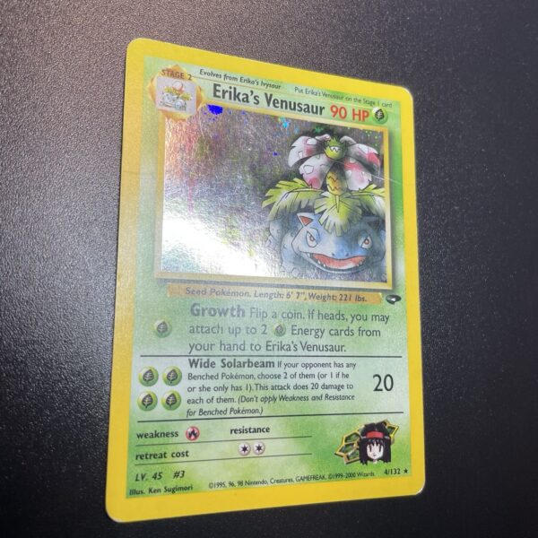 Pokemon Nintendo Erika’s Venusaur 4/132 Gym Challange Rara Holo ENG - GD - tcg - immagine 4