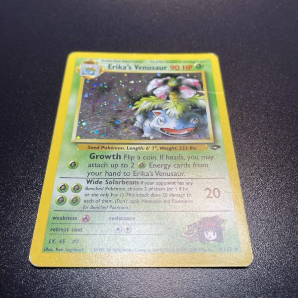 Pokemon Nintendo Erika’s Venusaur 4/132 Gym Challange Rara Holo ENG - GD - tcg - immagine 6