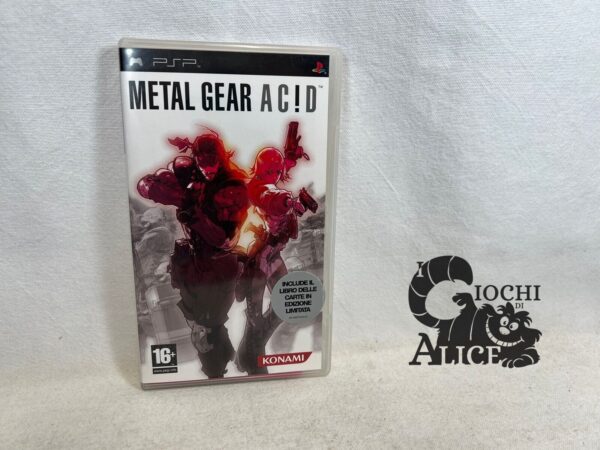 PsP videogioco - Metal Gear AC!D