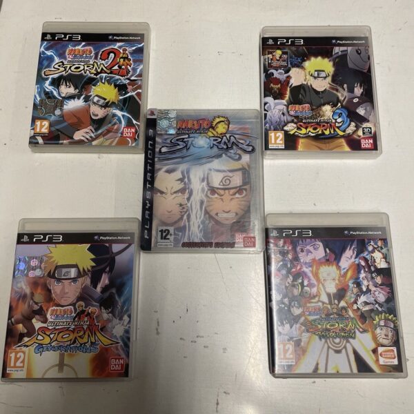 SONY PS3 LOTTO NARUTO NINJA STORM Sony Playstation Pal - immagine 4