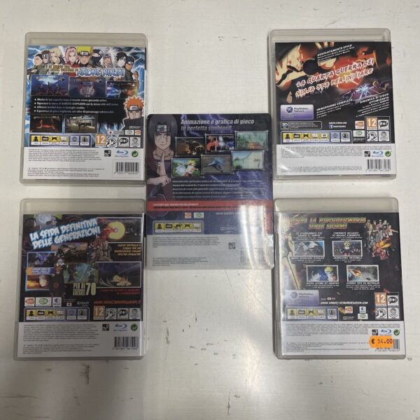 SONY PS3 LOTTO NARUTO NINJA STORM Sony Playstation Pal - immagine 5