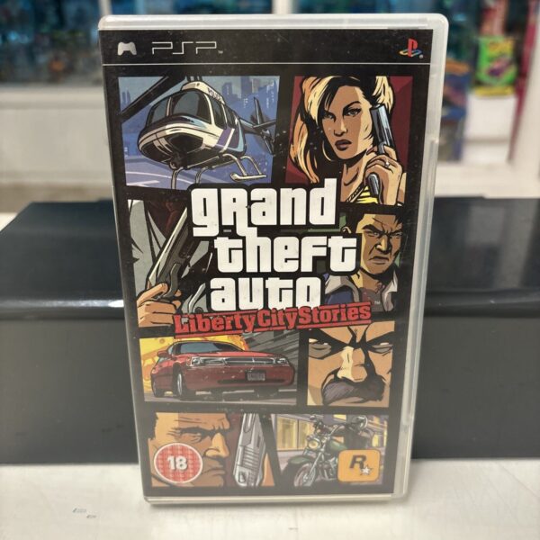 SONY PSP GTA Grand Theft Auto Liberty City Stories SONY PLAYSTATION Pal