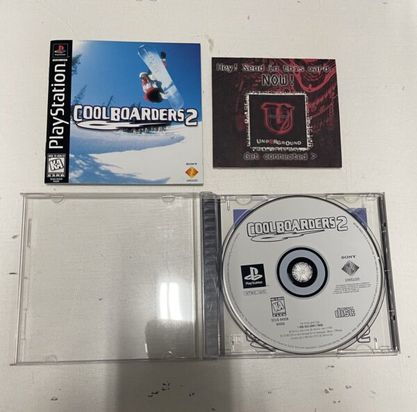 SONY Ps1 Cool Boarders 2 Playstation Sony NTSC-us Scus-94358 - immagine 4
