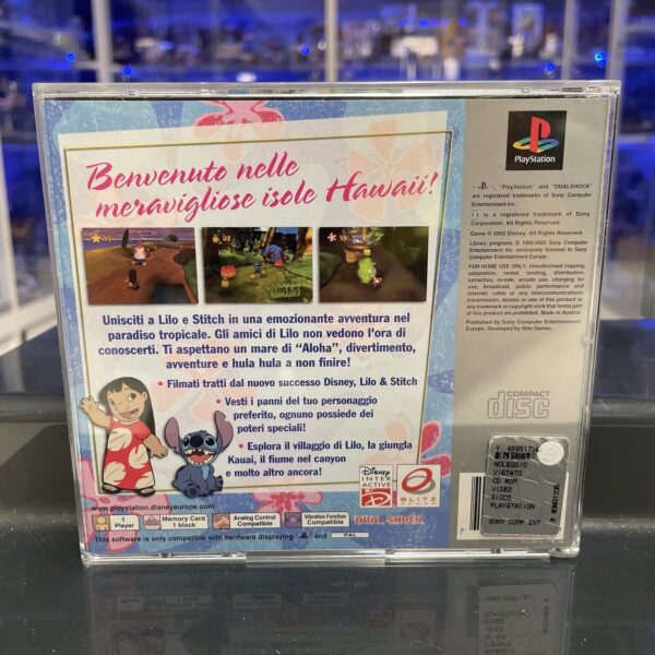 SONY Ps1 Disney Lilo & Stitch grosso guaio alle Hawaii Platinum Sony Pal - immagine 3