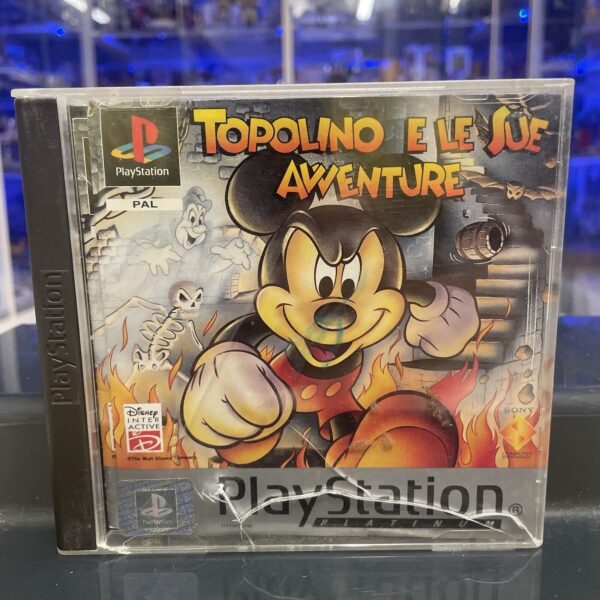 SONY Ps1 Disney TOPOLINO e le sue avventure Platinum Sony Playstation Pal