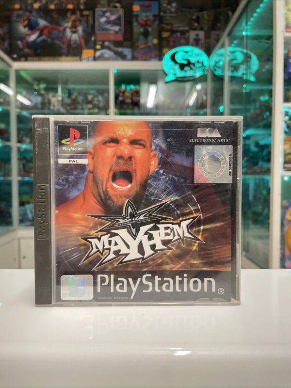 SONY Ps1 WCW Mayhem - Sony Playstation Pal