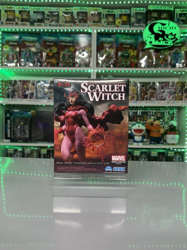 Sega - MARVEL ACT/CUT Premium Figure Scarlet Witch