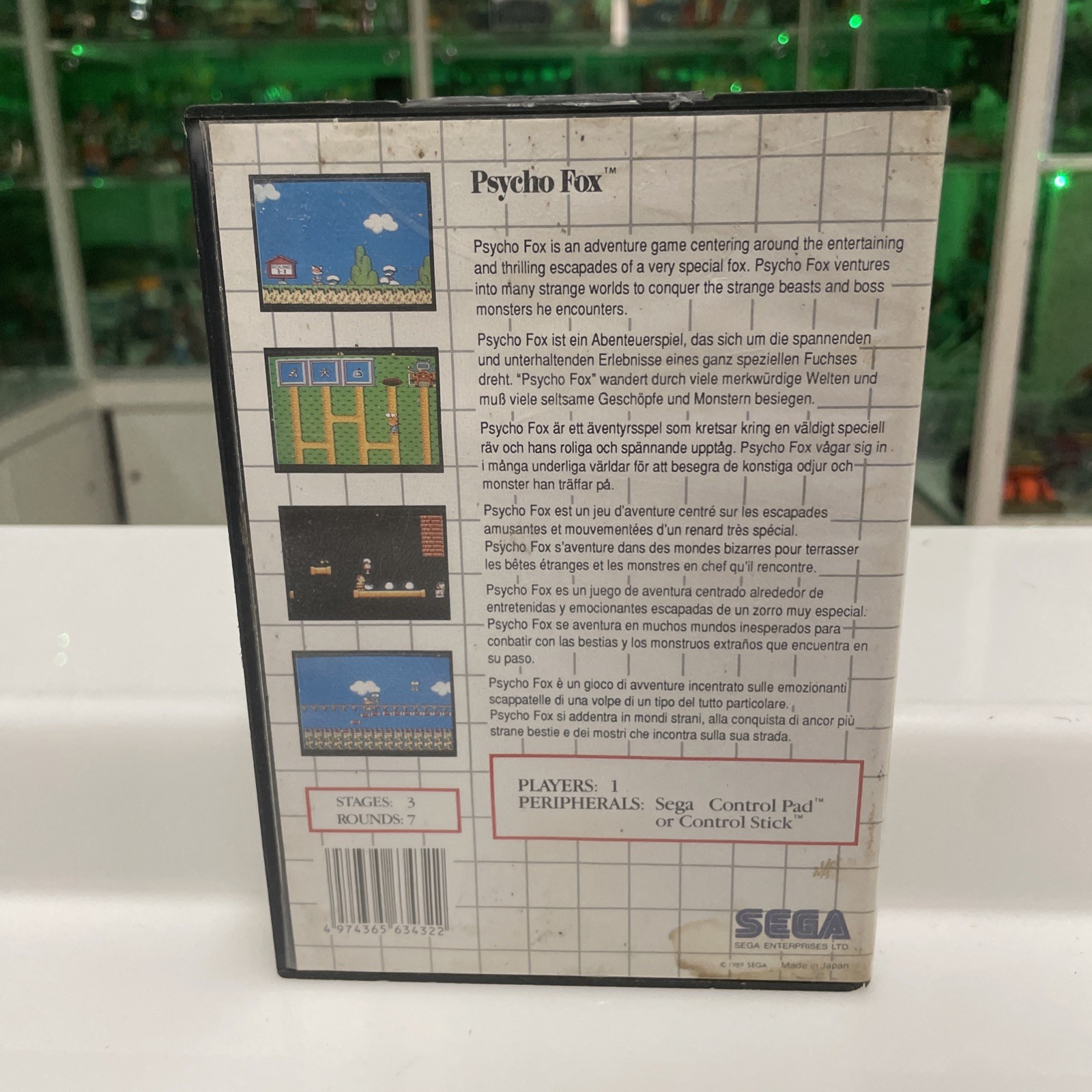 Sega Master System Psycho Fox  Pal - immagine 4