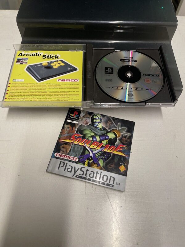 Sony Playstation Ps1 SOULBLADE Platinum  Soul Blade OTTIMO !! - immagine 4